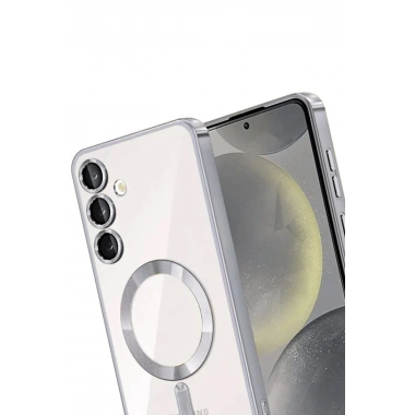 Mey İthalat®  Samsung Galaxy A55 5G Kross Magneticsafe Kapak - Titan Gri