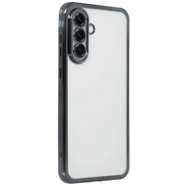 Mey İthalat®  Samsung Galaxy A56 Kılıf  Lensli Silikon - Siyah