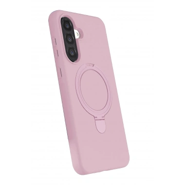 Mey İthalat®  Samsung Galaxy A56 Regal Magsafe Standlı Kapak - Açık Pembe