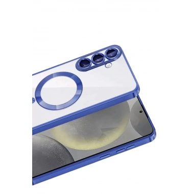 Mey İthalat®  Samsung Galaxy A57 5G Kross Magneticsafe Kapak - Lacivert