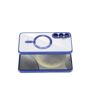 Mey İthalat®  Samsung Galaxy A57 5G Kross Magneticsafe Kapak - Lacivert