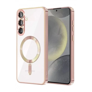 Mey İthalat®  Samsung Galaxy A57 5G Kross Magneticsafe Kapak - Rose