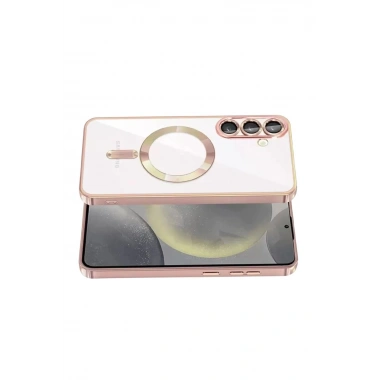 Mey İthalat®  Samsung Galaxy A57 5G Kross Magneticsafe Kapak - Rose