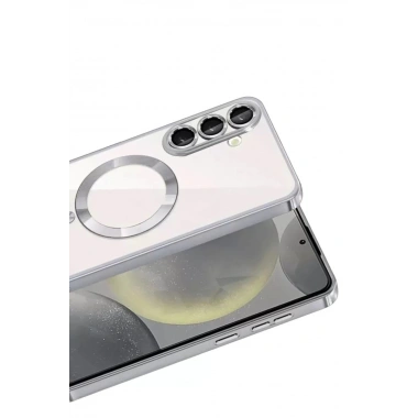 Mey İthalat®  Samsung Galaxy A57 5G Kross Magneticsafe Kapak - Titan Gri