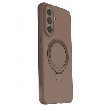 Mey İthalat®  Samsung Galaxy A57 5G Regal Magsafe Standlı Kapak - Çöl Titanyum