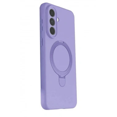 Mey İthalat®  Samsung Galaxy A57 5G Regal Magsafe Standlı Kapak - Lila