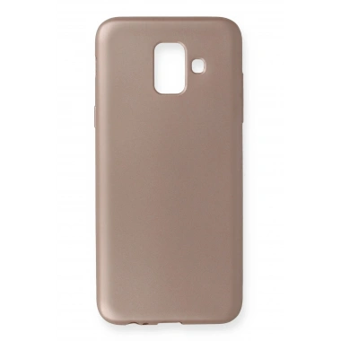 Mey İthalat®  Samsung Galaxy A6 2018 Kılıf First Silikon - Rose Gold