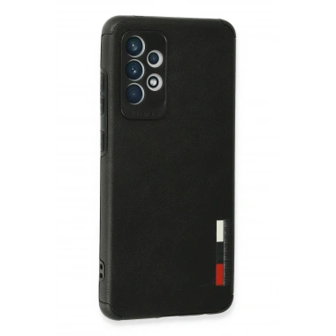 Mey İthalat® Samsung Galaxy A72 Kılıf Loop Deri Silikon - Siyah