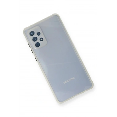 Mey İthalat® Samsung Galaxy A72 Kılıf Miami Şeffaf Silikon - Şeffaf