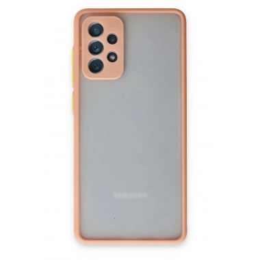 Mey İthalat®  Samsung Galaxy A72 Kılıf Montreal Silikon Kapak - Pembe