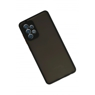 Mey İthalat®  Samsung Galaxy A72 Kılıf Montreal Silikon Kapak - Siyah