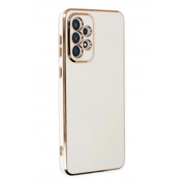 Mey İthalat®  Samsung Galaxy A73 5G Kılıf Volet Silikon - Beyaz