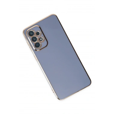 Mey İthalat®  Samsung Galaxy A73 5G Kılıf Volet Silikon - Mavi