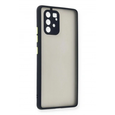 Mey İthalat®  Samsung Galaxy A91 / S10 Lite Kılıf Montreal Silikon Kapak - Lacivert