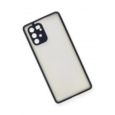 Mey İthalat®  Samsung Galaxy A91 / S10 Lite Kılıf Montreal Silikon Kapak - Lacivert