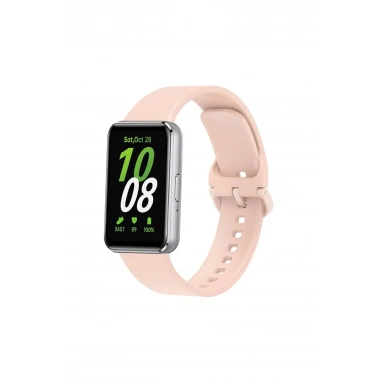 Mey İthalat® Samsung Galaxy Fit 3 Klasik Kordon - Pudra