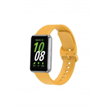 Mey İthalat® Samsung Galaxy Fit 3 Klasik Kordon - Sarı