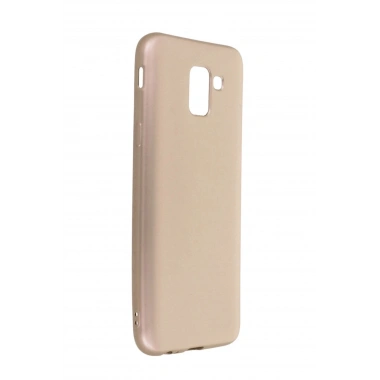 Mey İthalat®  Samsung Galaxy J6 Kılıf First Silikon - Gold