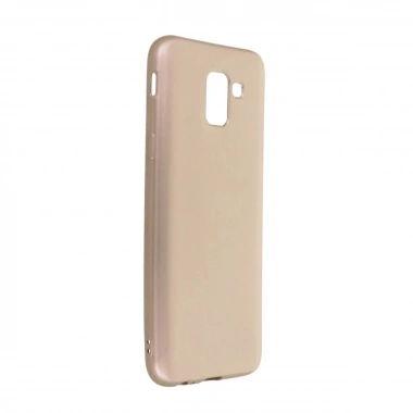 Mey İthalat®  Samsung Galaxy J6 Kılıf First Silikon - Gold