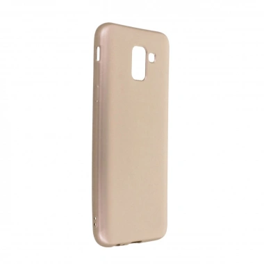Mey İthalat®  Samsung Galaxy J6 Kılıf First Silikon - Gold