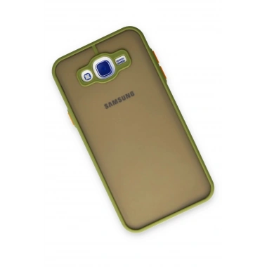 Mey İthalat®  Samsung Galaxy J7 Kılıf Montreal Silikon Kapak - Açık Yeşil