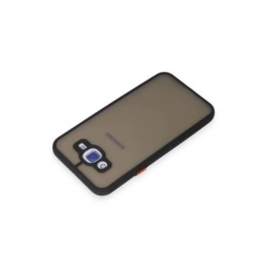 Mey İthalat®  Samsung Galaxy J7 Kılıf Montreal Silikon Kapak - Siyah