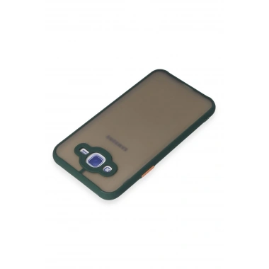Mey İthalat®  Samsung Galaxy J7 Kılıf Montreal Silikon Kapak - Yeşil