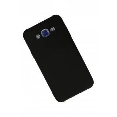 Mey İthalat®  Samsung Galaxy J7 Kılıf Nano içi Kadife Silikon - Siyah