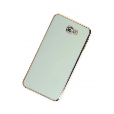 Mey İthalat®  Samsung Galaxy J7 Prime Kılıf Volet Silikon - Açık Yeşil