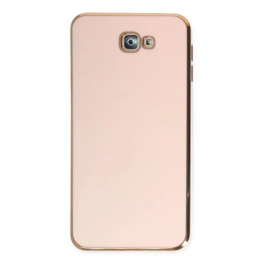 Mey İthalat®  Samsung Galaxy J7 Prime Kılıf Volet Silikon - Pembe