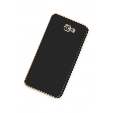 Mey İthalat®  Samsung Galaxy J7 Prime Kılıf Volet Silikon - Siyah