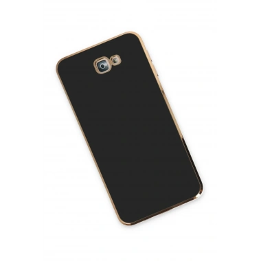 Mey İthalat®  Samsung Galaxy J7 Prime Kılıf Volet Silikon - Siyah