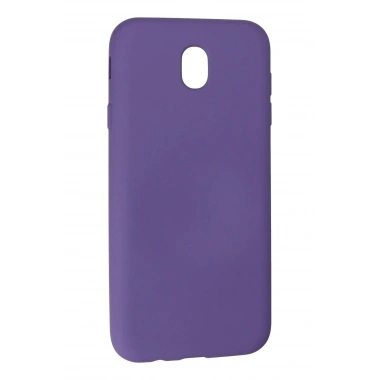 Mey İthalat®  Samsung Galaxy J7 Pro / J730 Kılıf Nano içi Kadife Silikon - Mor