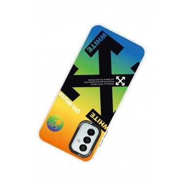 Mey İthalat®  Samsung Galaxy M13 Kılıf Estoril Desenli Kapak - Estoril - 5