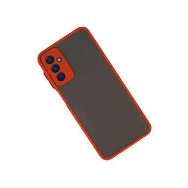 Mey İthalat®  Samsung Galaxy M13 Kılıf Montreal Silikon Kapak - Kırmızı