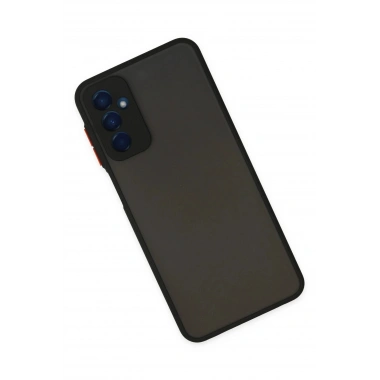 Mey İthalat®  Samsung Galaxy M13 Kılıf Montreal Silikon Kapak - Siyah
