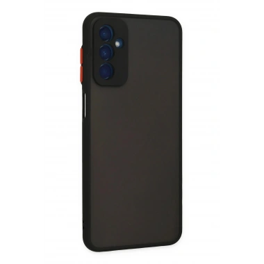 Mey İthalat®  Samsung Galaxy M13 Kılıf Montreal Silikon Kapak - Siyah
