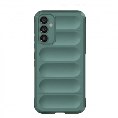 Mey İthalat®  Samsung Galaxy M14 5G Kılıf Optimum Silikon - Koyu Yeşil