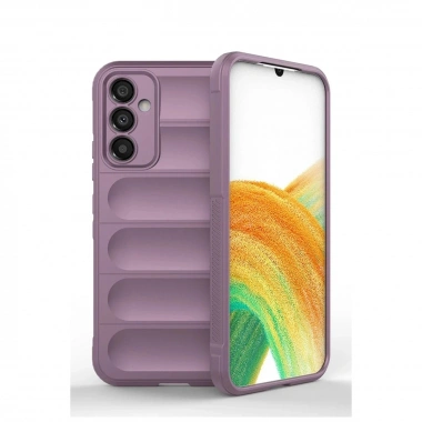 Mey İthalat®  Samsung Galaxy M14 5G Kılıf Optimum Silikon - Mor