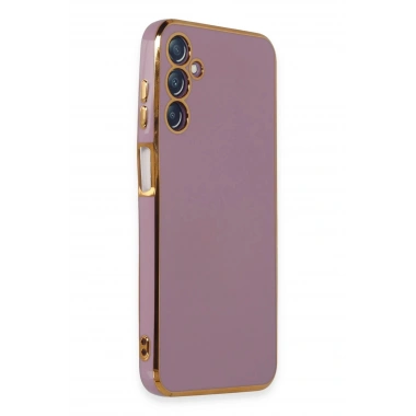 Mey İthalat®  Samsung Galaxy M14 5G Kılıf Volet Silikon - Mor