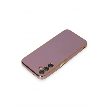 Mey İthalat®  Samsung Galaxy M14 5G Kılıf Volet Silikon - Mor