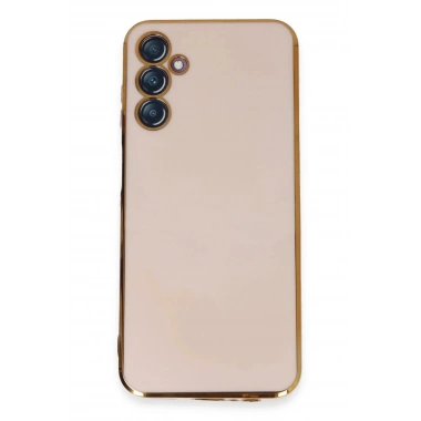 Mey İthalat®  Samsung Galaxy M14 5G Kılıf Volet Silikon - Pembe