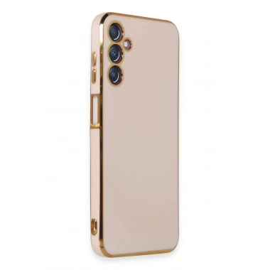 Mey İthalat®  Samsung Galaxy M14 5G Kılıf Volet Silikon - Pembe