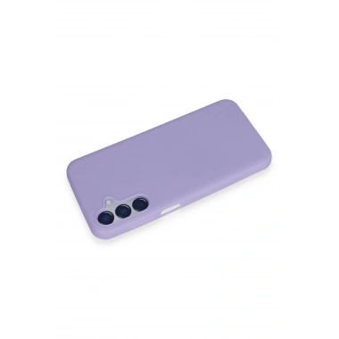 Mey İthalat®  Samsung Galaxy M15 Kılıf First Silikon - Lila