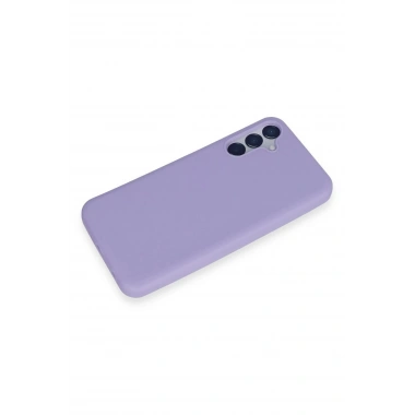 Mey İthalat®  Samsung Galaxy M15 Kılıf First Silikon - Lila
