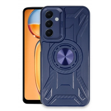 Mey İthalat®  Samsung Galaxy M15 Kılıf Lincoln Silikon - Lacivert