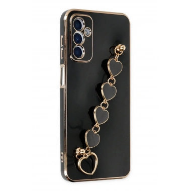 Mey İthalat® Samsung Galaxy M23 Kılıf Esila Silikon - Siyah