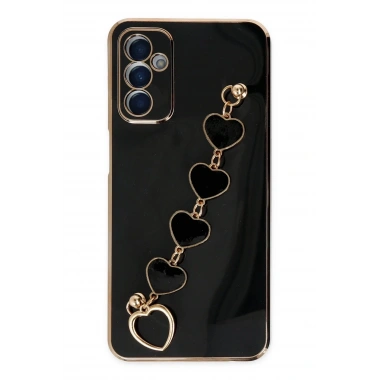 Mey İthalat® Samsung Galaxy M23 Kılıf Esila Silikon - Siyah