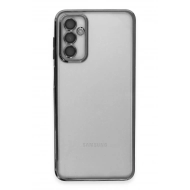 Mey İthalat®  Samsung Galaxy M23 Kılıf  Lensli Silikon - Siyah
