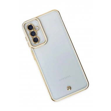 Mey İthalat® Samsung Galaxy M23 Kılıf Liva Lens Silikon - Beyaz